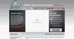 Desktop Screenshot of abcprofesional.cz